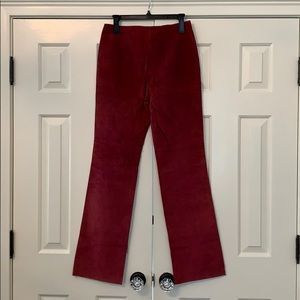 Nicole Miller Suede Pants Size 10 BP0067